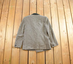 Vintage 1980s Marks & Spencer Women's Houndstooth Blazer /