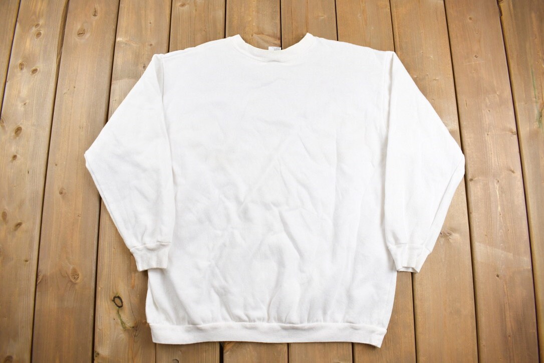 Vintage 1990s Hand Painted Halloween Crewneck Sweatshirt