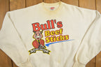 Vintage 1990s Bulls Beef Sticks Crewneck Sweatshirt