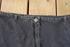 Vintage 1990s Out of the Blue J. Jill Denim Skirt Women's 33 / 90s Women's Fashion / Vintage Skirt / Retro Style/ Jorts