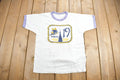 Vintage 1960s 19th Seabees RMCB Graphic Ringer T Shirt Militaria