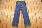 Vintage 1990's Jordache Horse Embroidered Blue Jeans 30 x 31.5