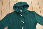 Vintage 1980s Acrylic Knit Button Up Sweater