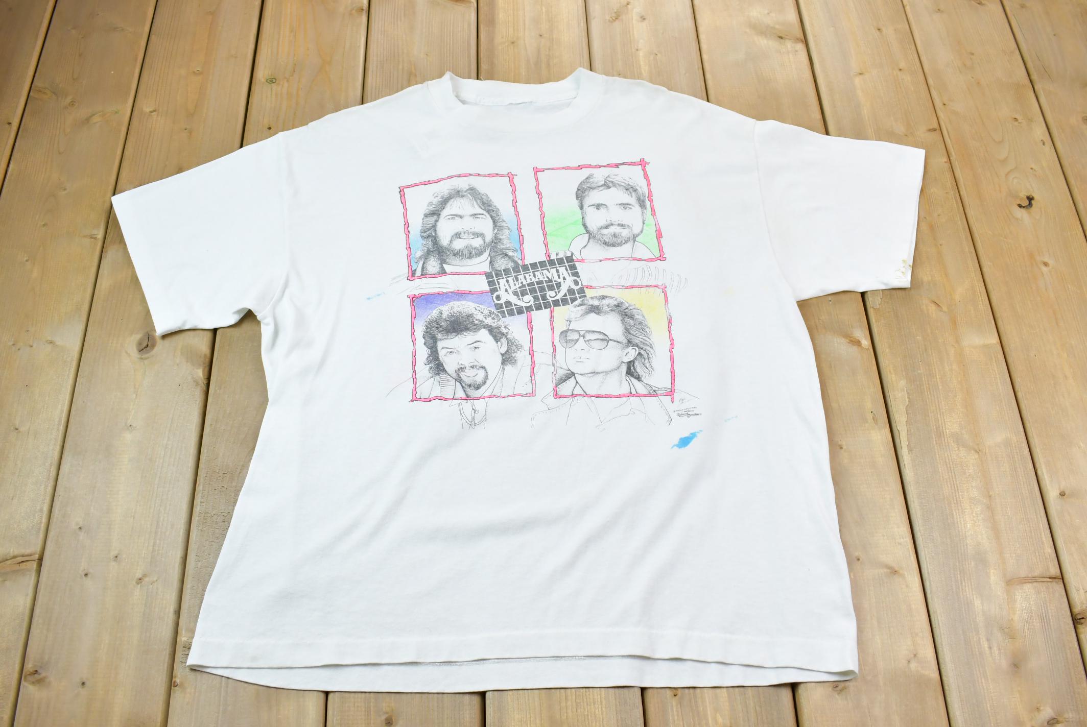 Vintage 1991 Alabama Band T-Shirt