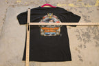 Vintage 1987 3D Emblem Harley Davidson Heritage Softail Biker Graphic T Shirt