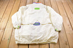 Vintage 1980s Gallery Woman Full Zip Windbreaker Jacket