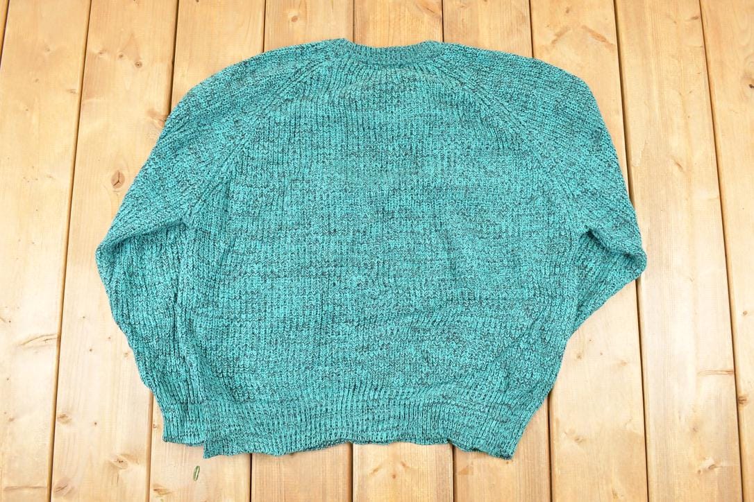 Vintage 1990s Pacific Club Knit Sweater Men's L