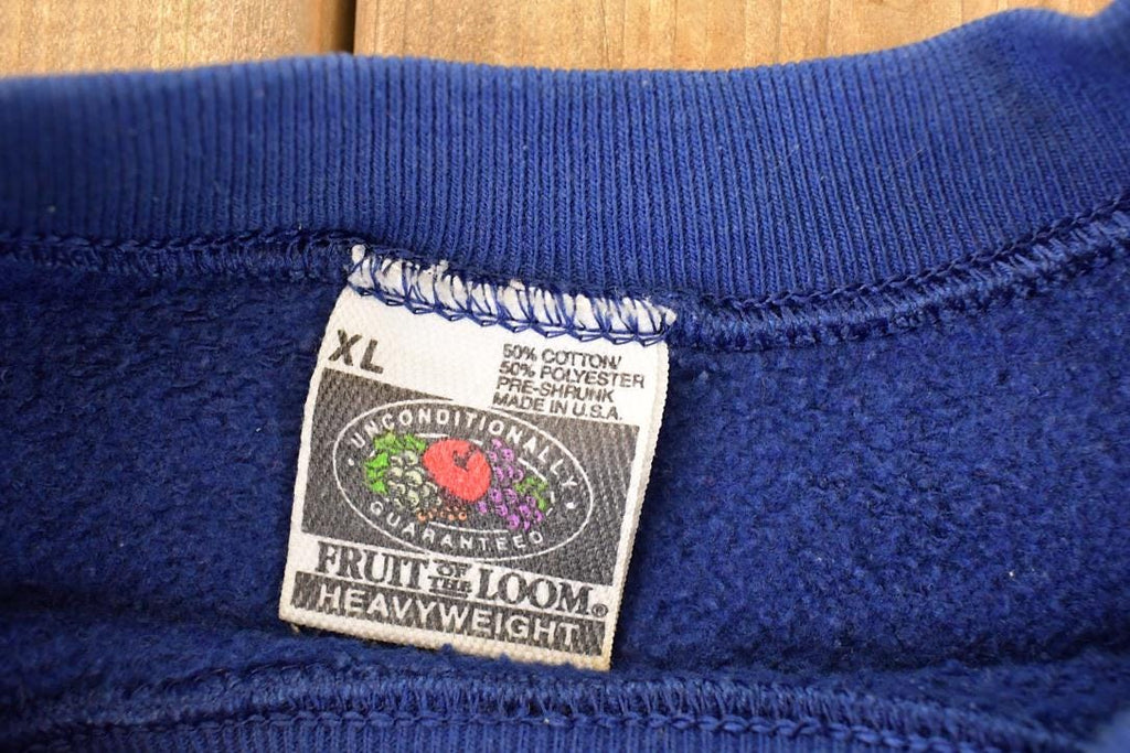 Vintage 1990s FOTL Blank Crewneck Sweatshirt Mens XL