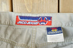 Vintage Y2K JNCO Denim Cargo Jeans Size