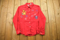 Vintage 1990s Disney Winnie The Pooh Embroidered Button Up Shirt