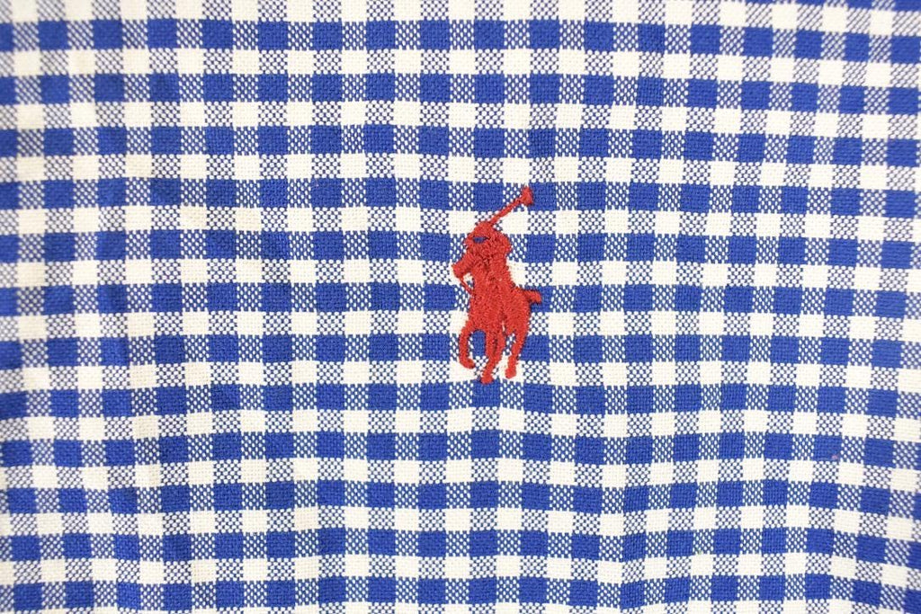 Vintage 1990s Ralph Lauren Polo Plaid Button Up Shirt Men's L