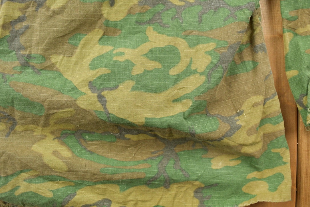 Vintage Military Button Up Shirt