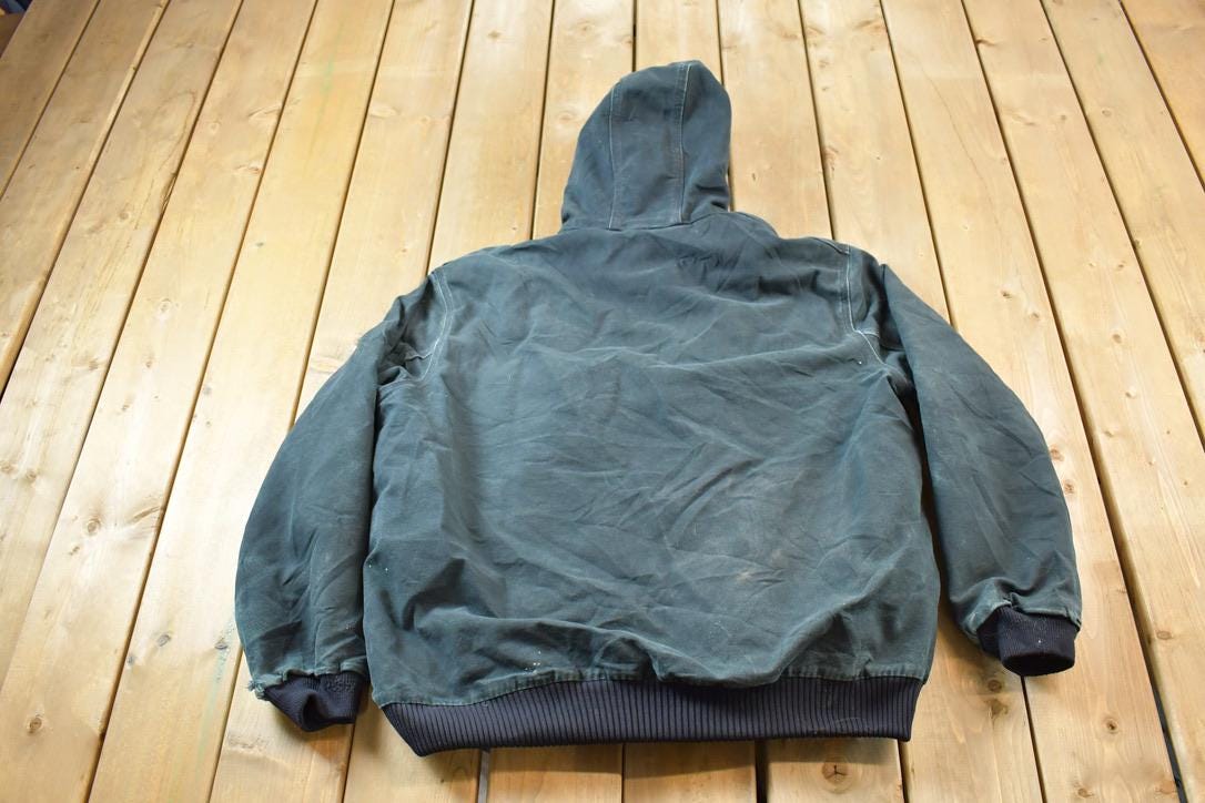 Vintage 1990s Black Carhartt Active Jac Jacket