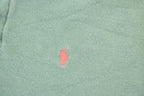 Vintage 1990s Polo By Ralph Lauren Green Quarter Button Up Shirt