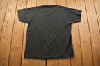 Vintage 1990s Abstract Soccer Themed Graphic T Shirt
