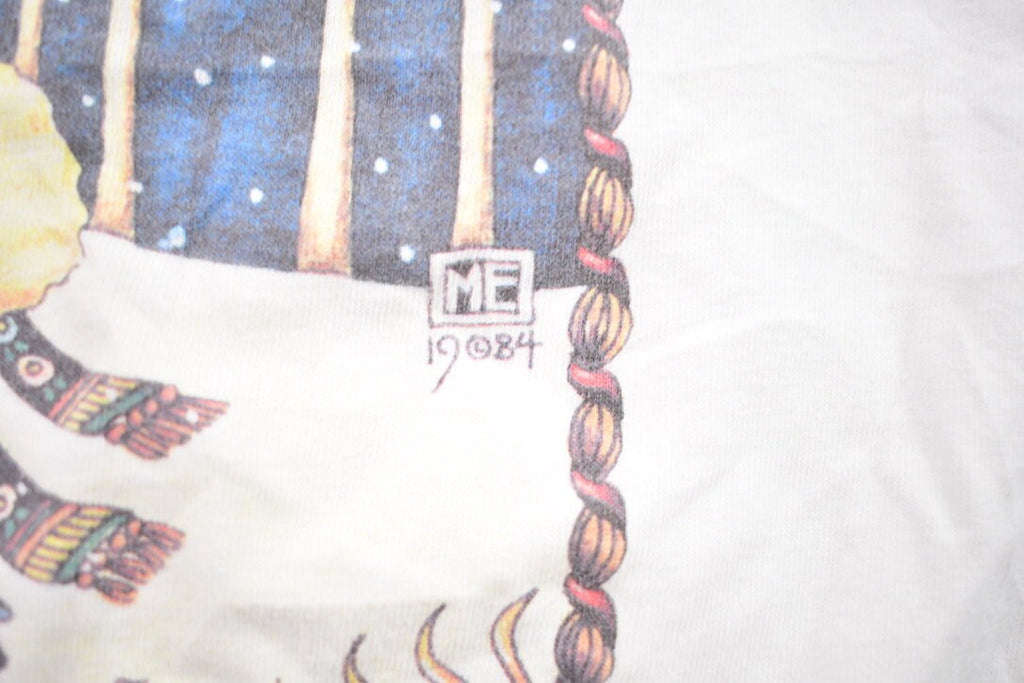 Vintage 1984 Peace Graphic Long Sleeve Tee
