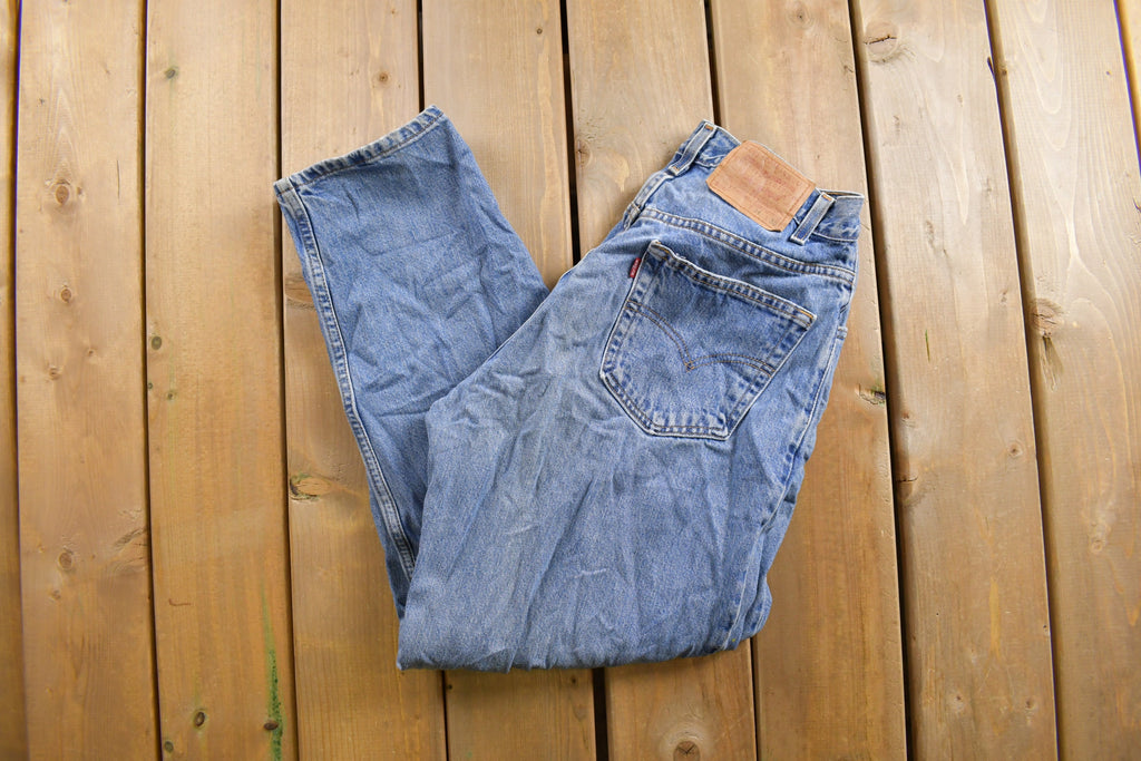 Vintage 1990s Levi's 560 Red Tab Denim Jeans Size 33 x 29