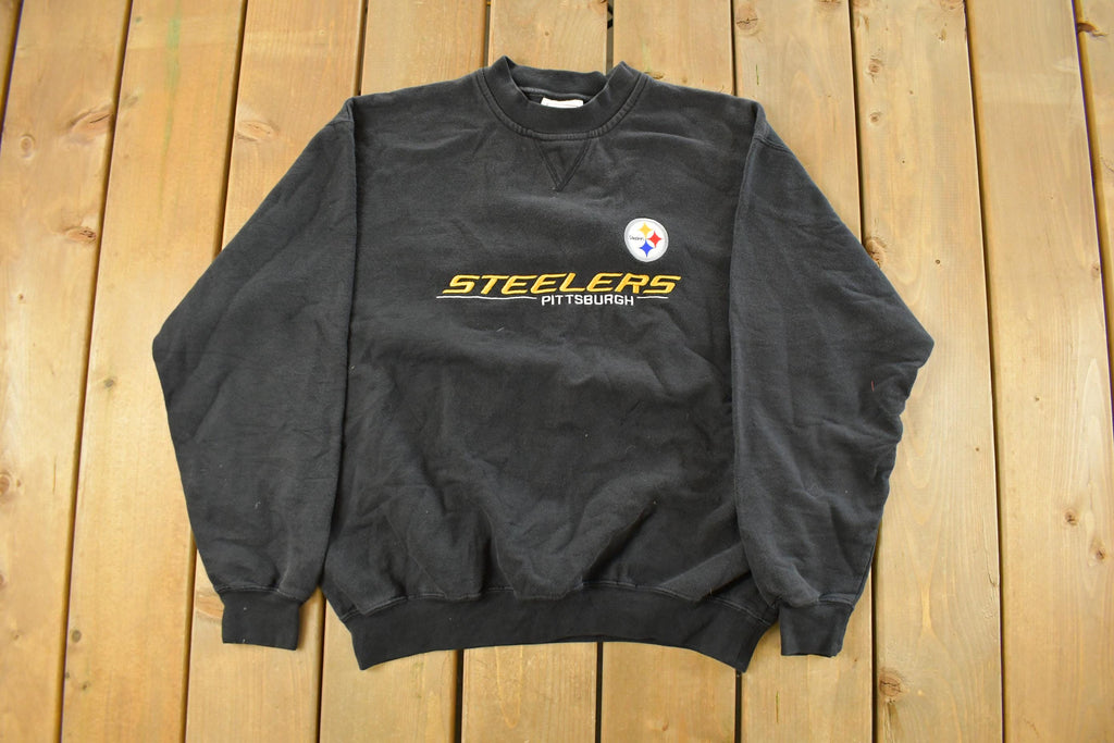 Vintage 2000s Pittsburgh Steelers NFL Crewneck Sweatshirt Men's Medium