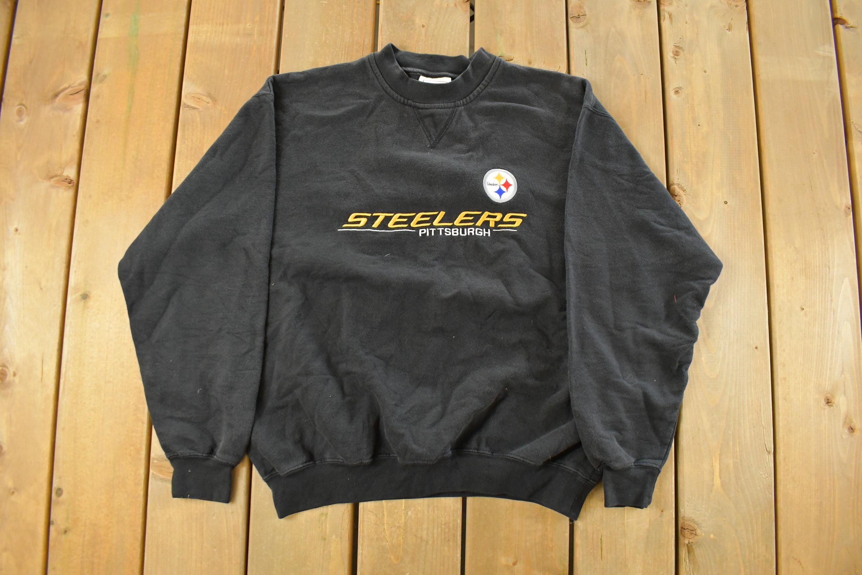 Vintage 2000s Pittsburgh Steelers NFL Crewneck Sweatshirt Men's Medium