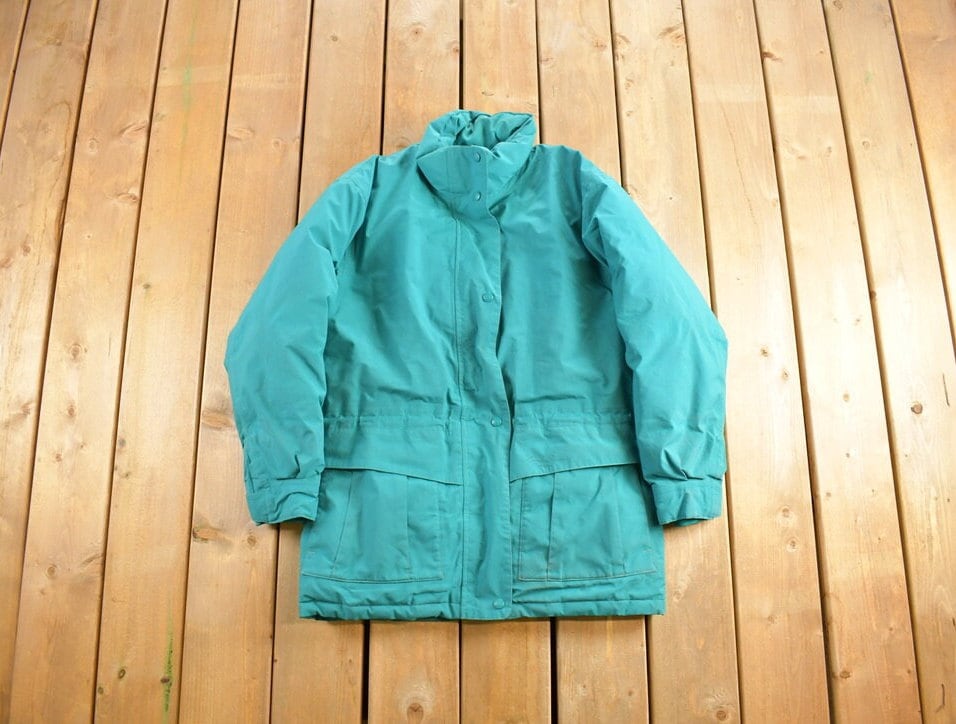Vintage 1980s Womens Eddie Bauer Goose Down Ski Jacket