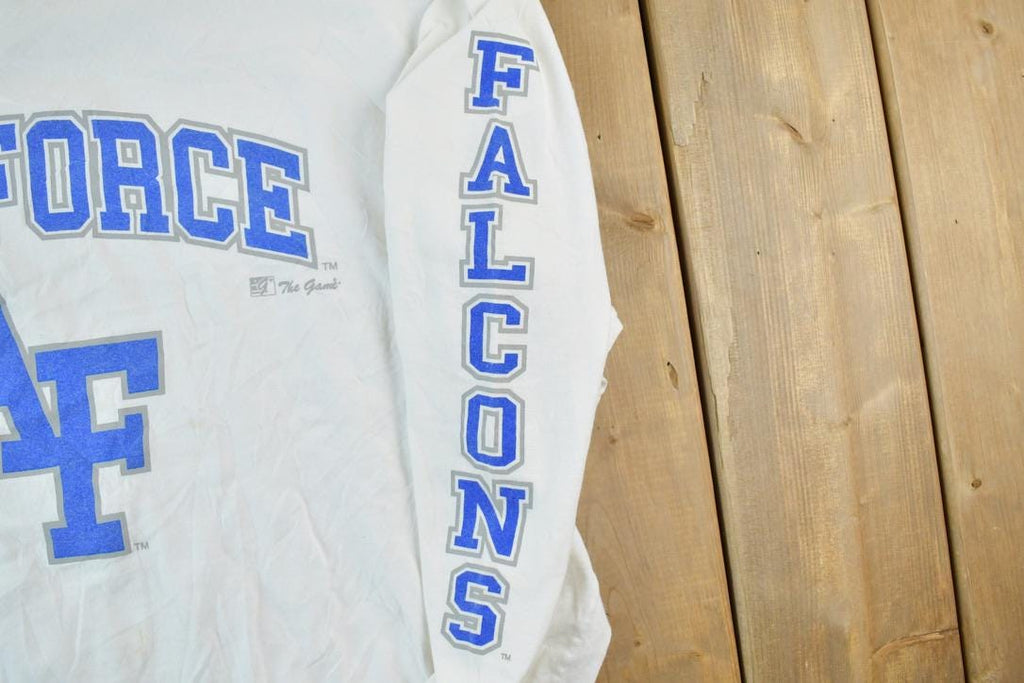Vintage 1990s Air Force Falcons University Collegiate The Game Crewneck