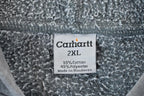 Vintage Y2K Distressed Carhartt Full Zip Hoodie Sweatshirt Mens XXL