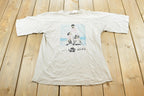 Vintage 1990s A Line Kids Japanese T-Shirt Mens M