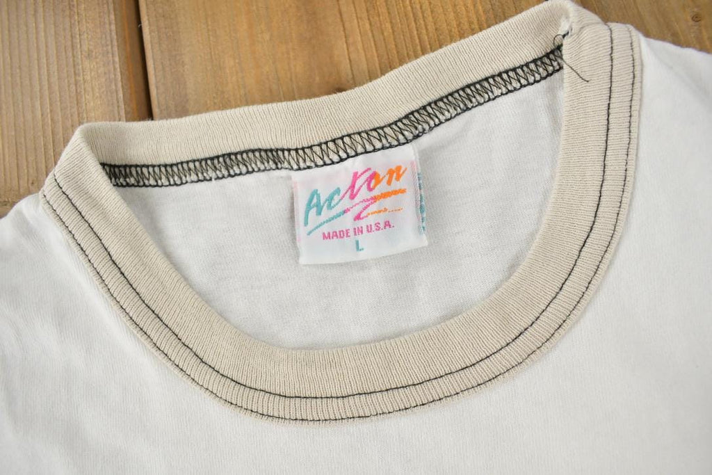 Vintage 1995 Lollapalooza Festival Promo Ringer T-shirt