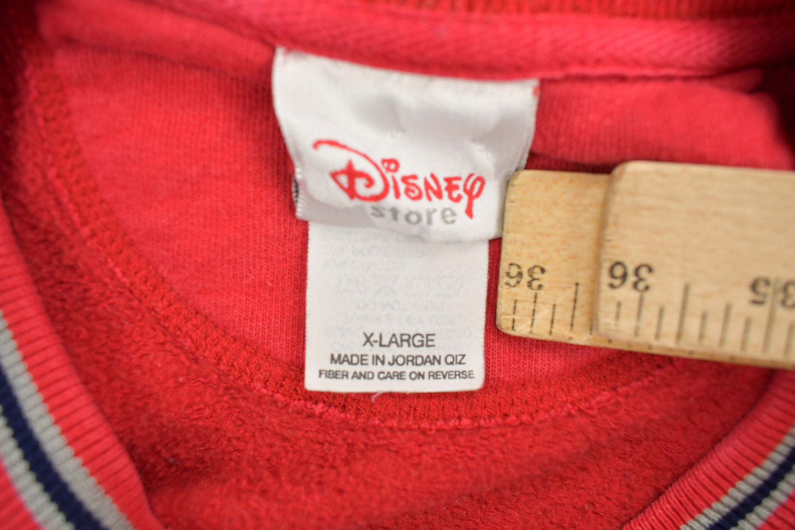 Vintage 1990s Mickey Mouse Disney Embroidered Crewneck