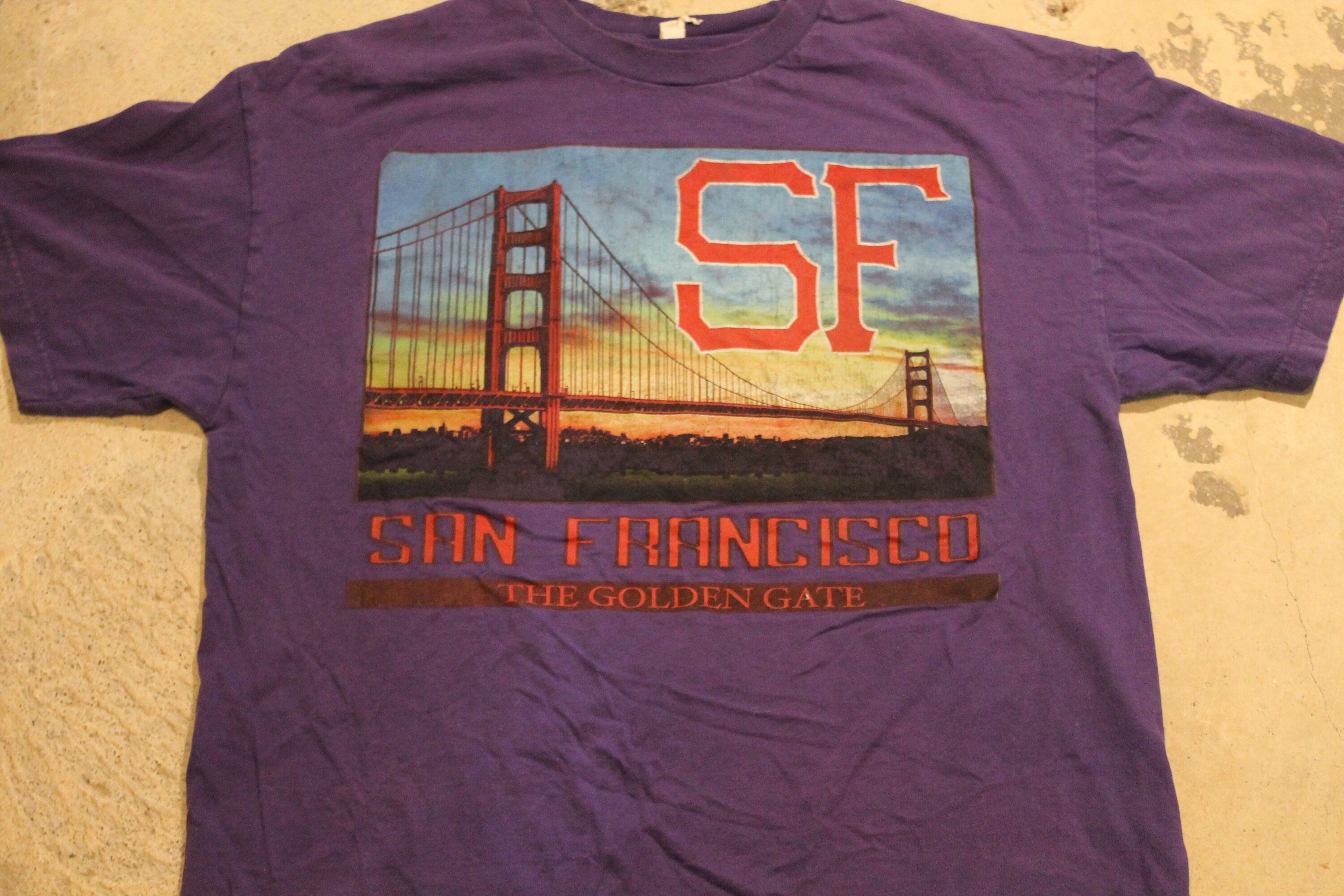 Vintage 1990s San Francisco California Graphic T Shirt