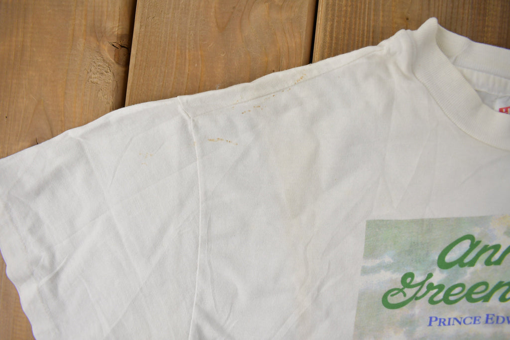 Vintage 1990s Anne of Green Gables Single Stitch Graphic T Shirt Made In USA