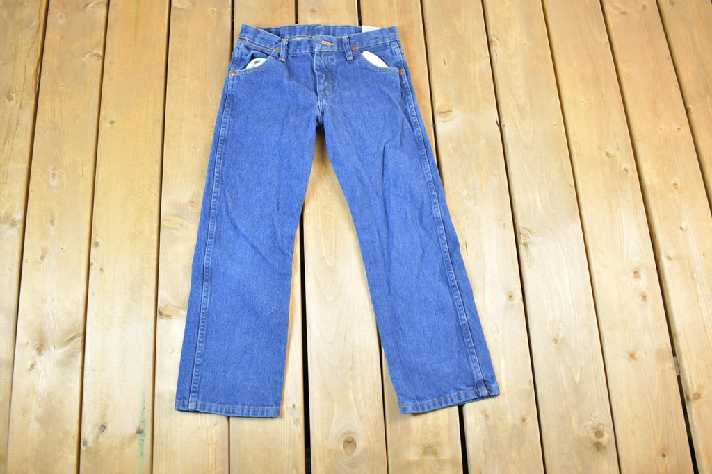 Vintage Y2K Youth Wrangler Cowboy Denim Jeans Size 28 x 24 / Vintage Denim / Vintage Levis / Made In USA / Retro Jeans