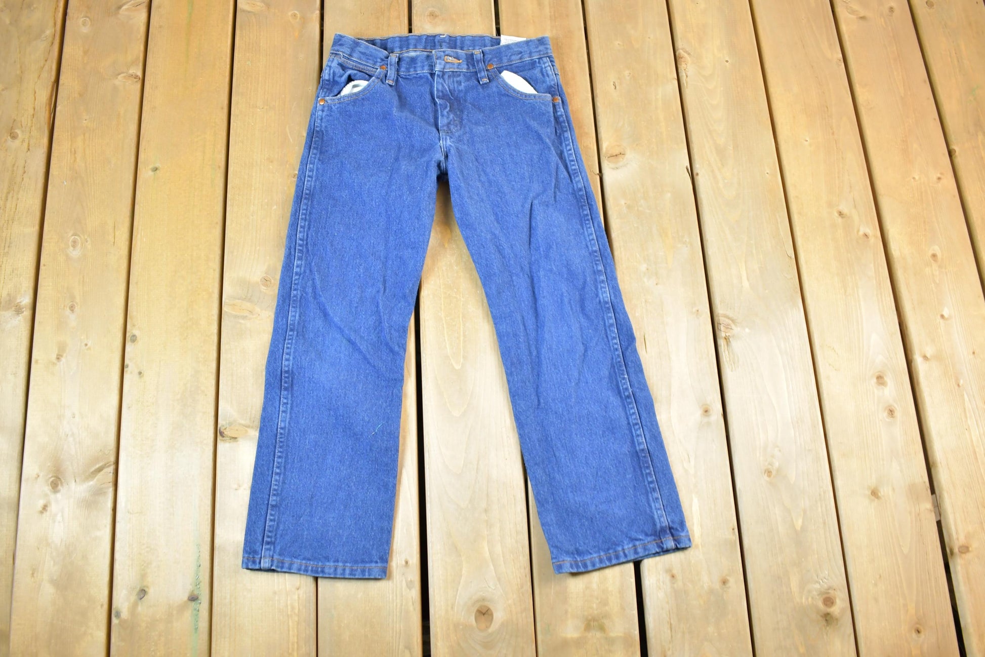 Vintage Y2K Youth Wrangler Cowboy Denim Jeans Size 28 x 24