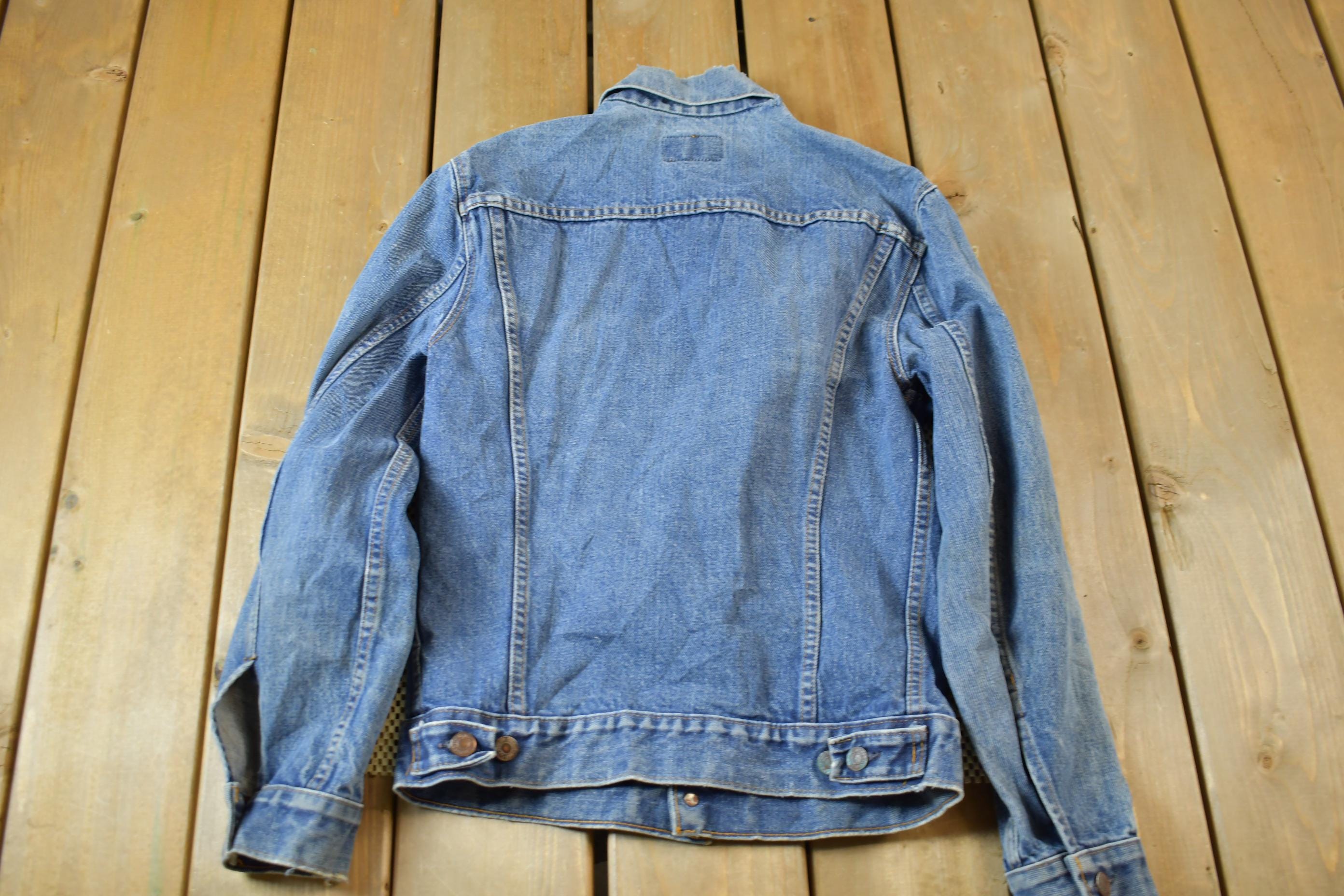 Vintage 1970s Levi's Orange Tab Jean Jacket / Vintage Denim / Streetwear / True Vintage / Levi's denim Jacket / Made In Canada / Size 34