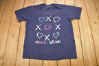 Vintage 1990s Hugs & Kisses Graphic T Shirt