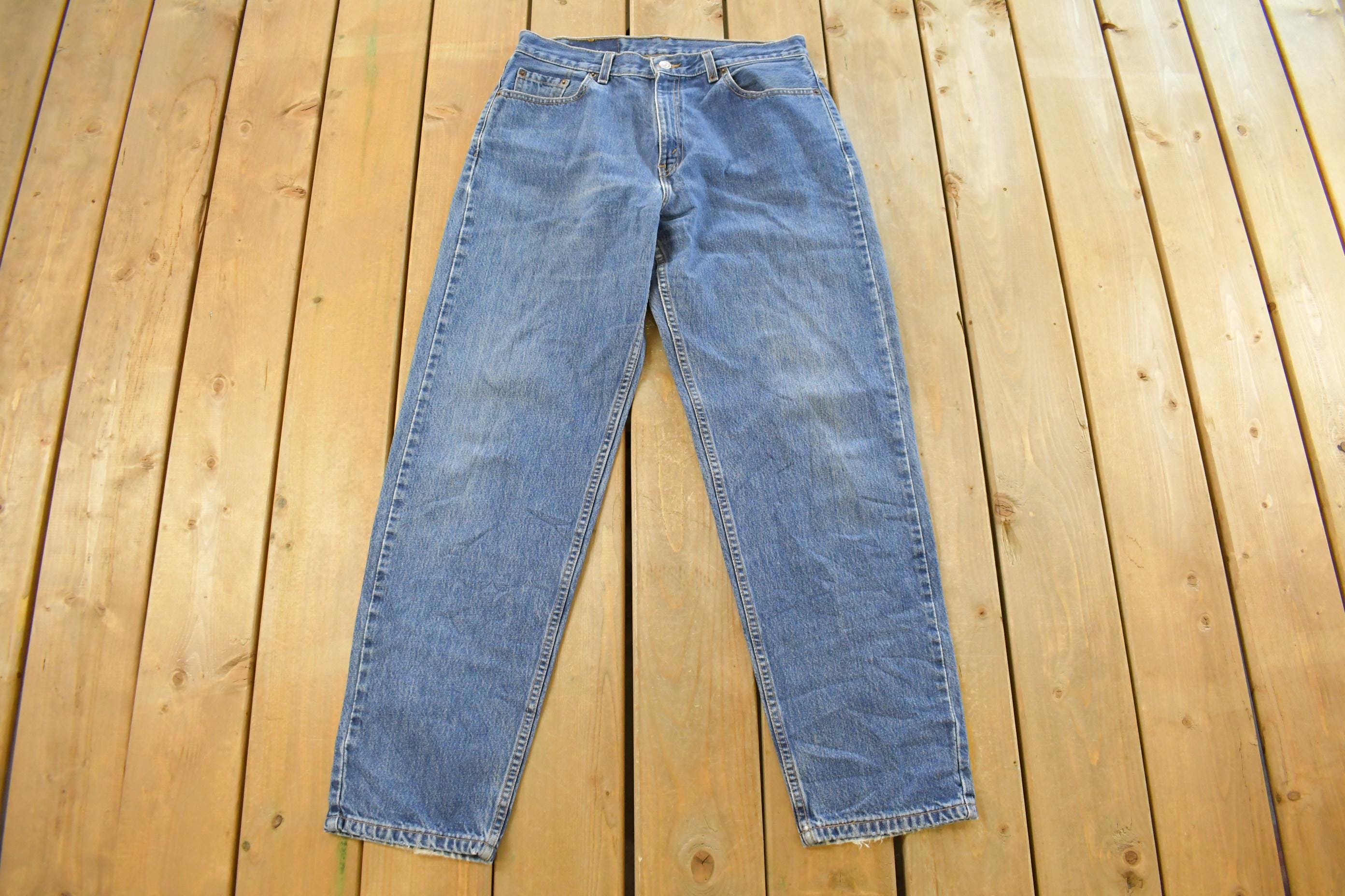 Vintage 1990s Levi's 560 Loose Straight Denim Jeans Women's 32 x 31