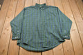 Vintage 1990s Requirements Plaid Button Up Shirt