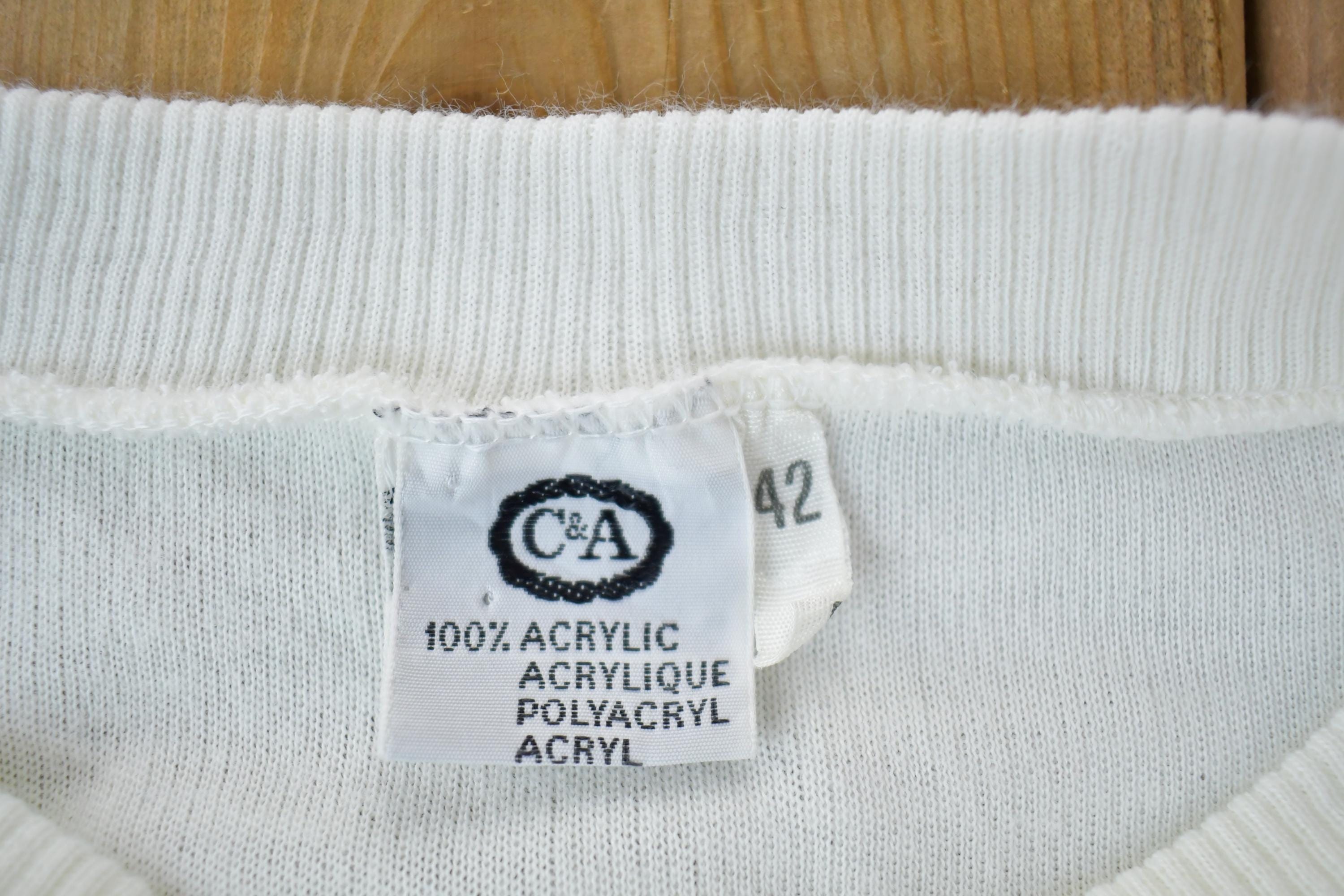Vintage 1990s Fun Circle Pattern Knit Crewneck Sweater