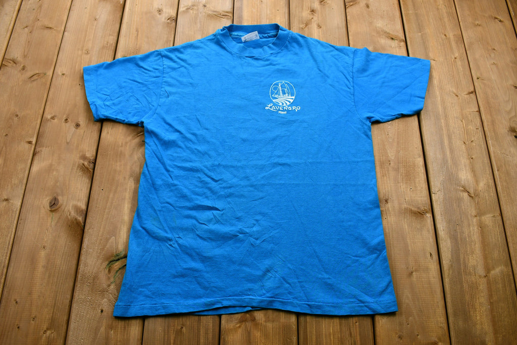 Vintage 1990s Lavengro Sailboat T-Shirt