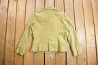 Vintage 1980s Live a Little Suede Jacket