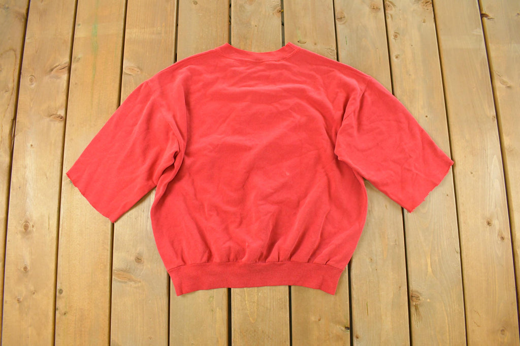 Vintage 1990s Ohio State Buckeyes Short Sleeve Crewneck Sweatshirt Men's Small