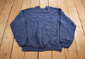 Vintage 1990s Blank Blue Tultex Crewneck Sweatshirt Made In USA