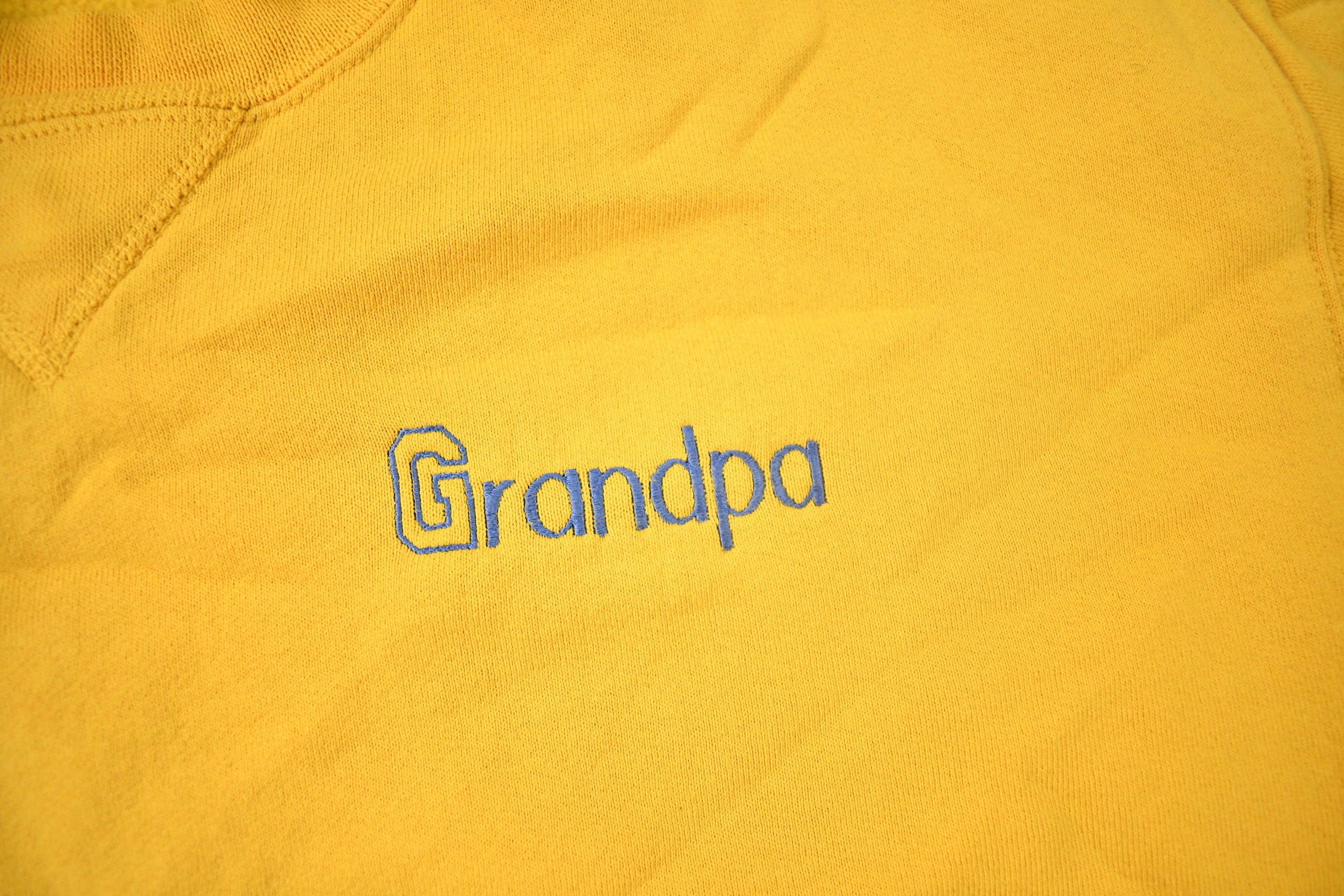 Vintage 1990s Grandpa Embroidered Crewneck Sweatshirt
