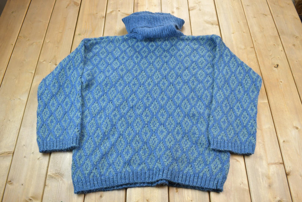Vintage 1990s Carole Little Knit TurtleNeck Sweater