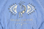 Vintage 1990s Grand Canyon Souvenir Aztec Crewneck Sweatshirt Made In USA