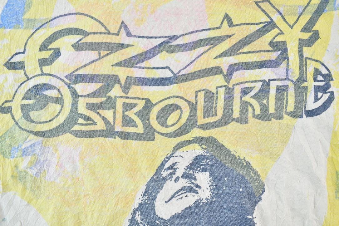 Vintage 1991 Ozzy Osbourne All Over Print Rare Band T-shirt