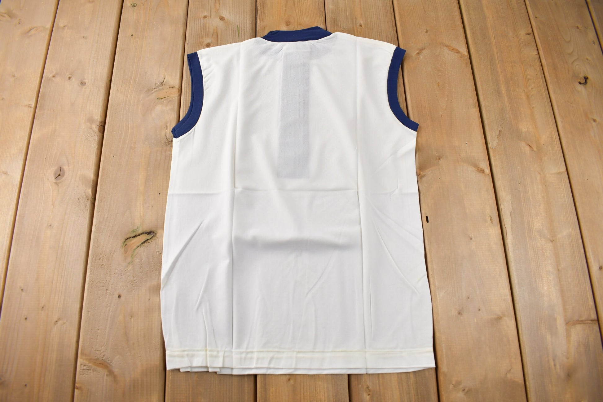 True Vintage 1960s Deadstock Helen Sue Sleeveless Nylon Blouse Knit Sport Top