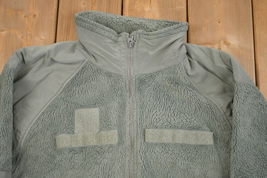 Vintage 1990s Military Cold Weather Polar Tec Fleece Sweater
