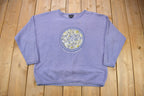 Vintage 1990s Chic Graphic Crewneck Sweater