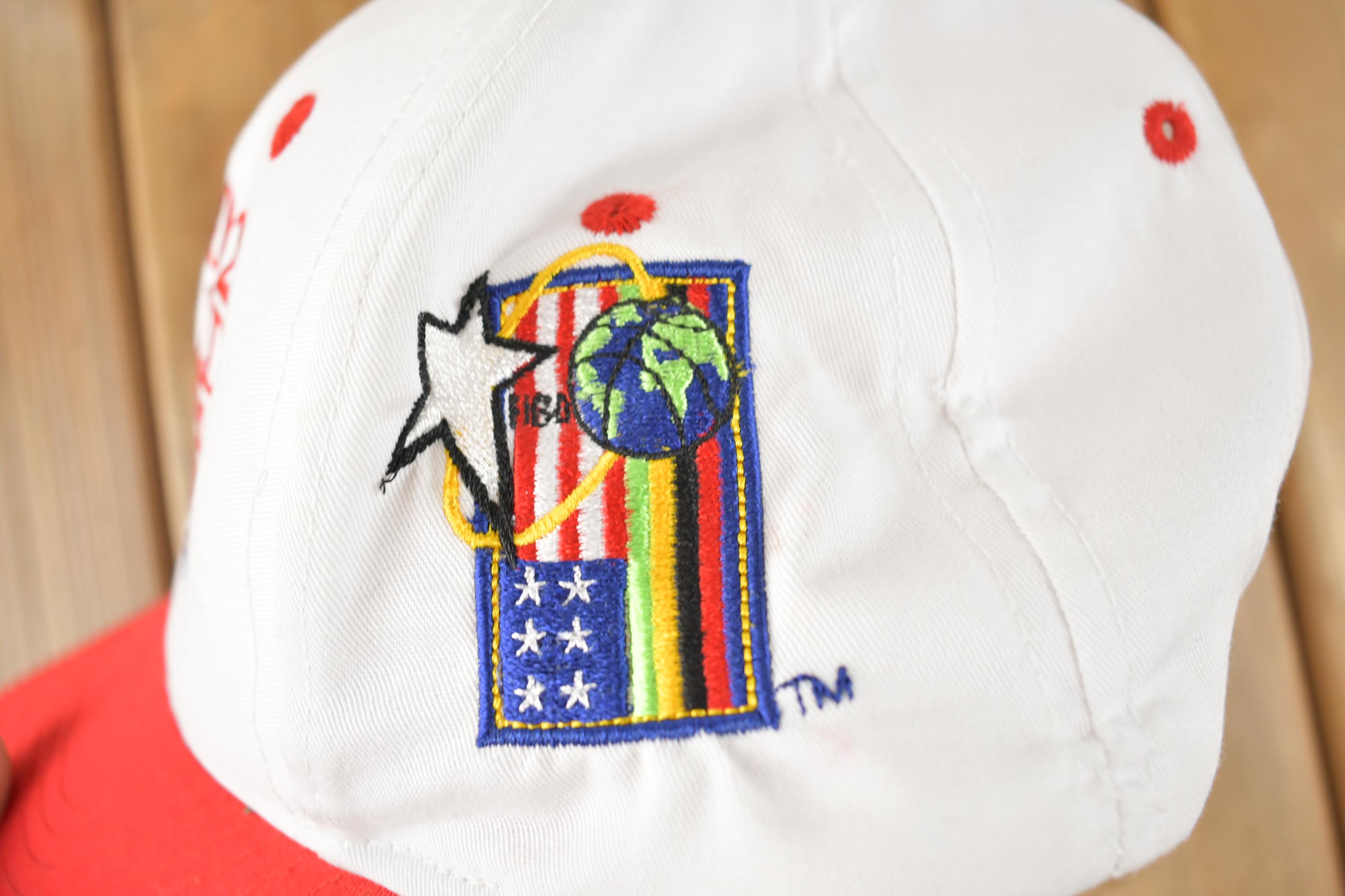 Vintage 2002 Deadstock Indianapolis World Basketball Championship Snap Back Hat